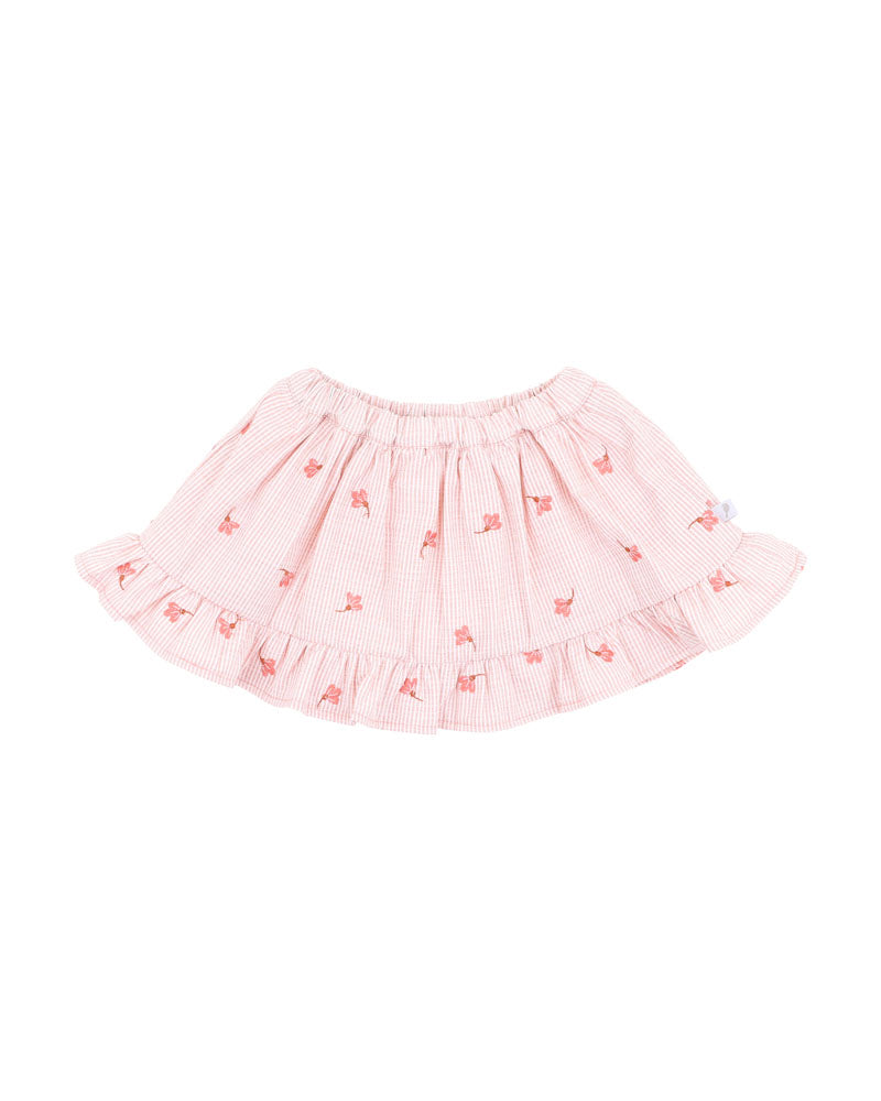 Fox&Finch SONGBIRD EMBROIDERED SKIRT WITH INBUILT SHORTS