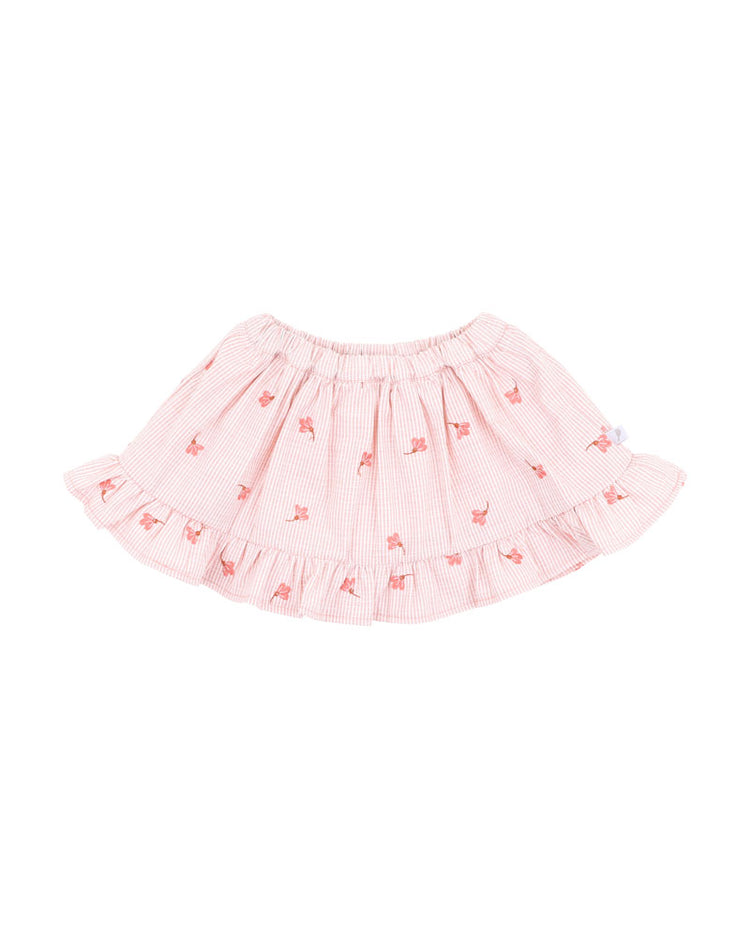 Fox&Finch SONGBIRD EMBROIDERED SKIRT WITH INBUILT SHORTS