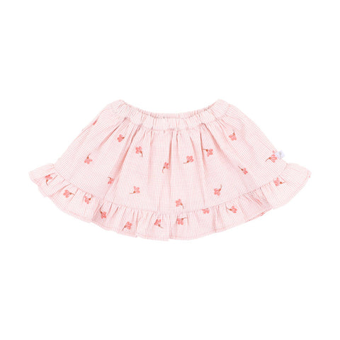 Fox&Finch SONGBIRD EMBROIDERED SKIRT WITH INBUILT SHORTS