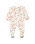 Fox & Finch STARLETTE PRINT LS ZIP ONESIE