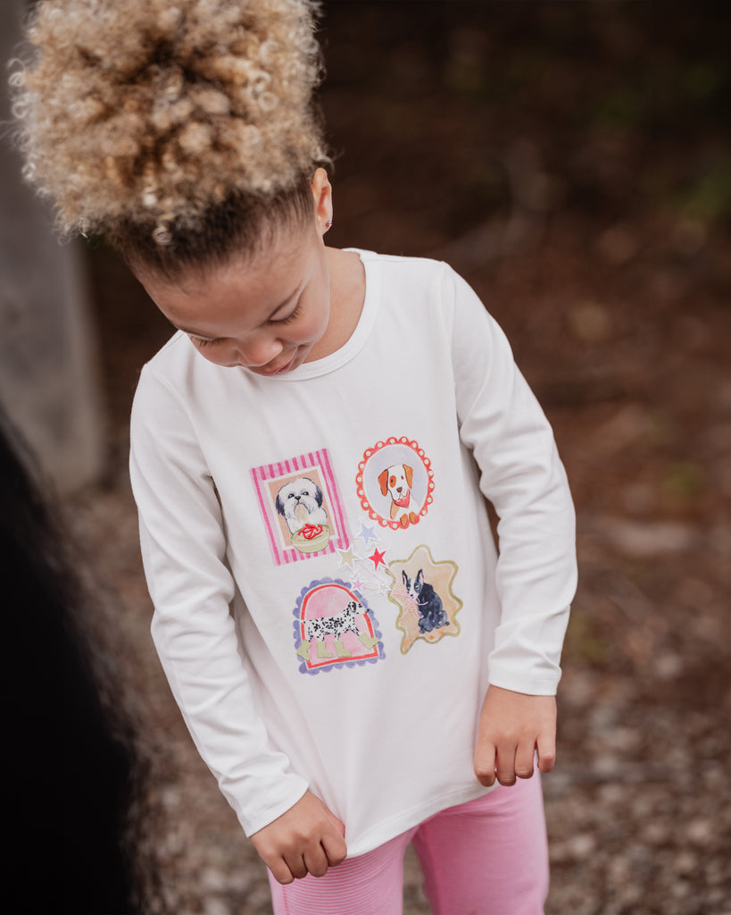 Fox n Finch WINTER VACAY ORGANIC LS TEE