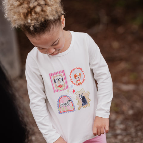 Fox n Finch WINTER VACAY ORGANIC LS TEE