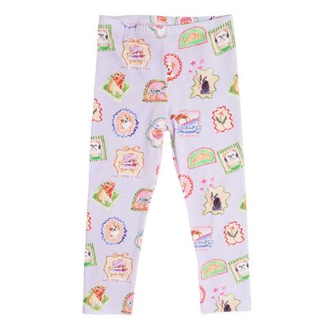 Fox n Finch WINTER VACAY PRINT LEGGINGS 3-7 YRS