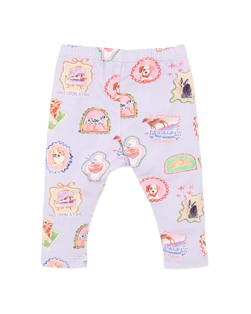 Fox n Finch WINTER VACAY PRINT LEGGINGS