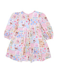 Fox&FinchWINTER VACAY PRINT DRESS 3-7 YRS