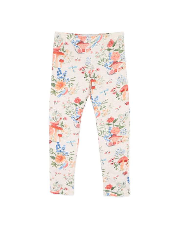 BEBE WILD GARDEN ORGANIC LEGGINGS 3-7 YRS