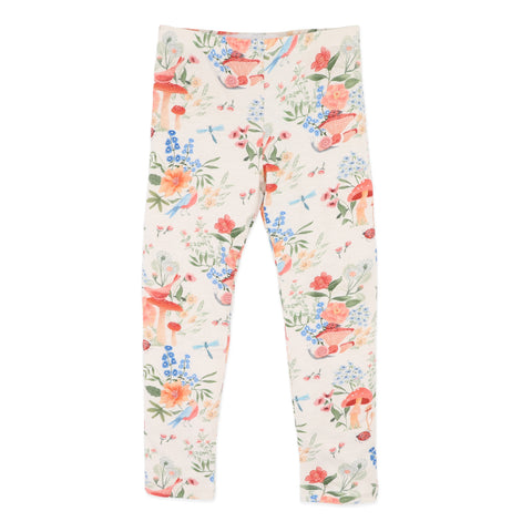 BEBE WILD GARDEN ORGANIC LEGGINGS 3-7 YRS