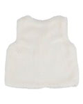 Fox & Finch ORCHARD BLOOM EMB. FAUX FUR VEST 3-7 YRS