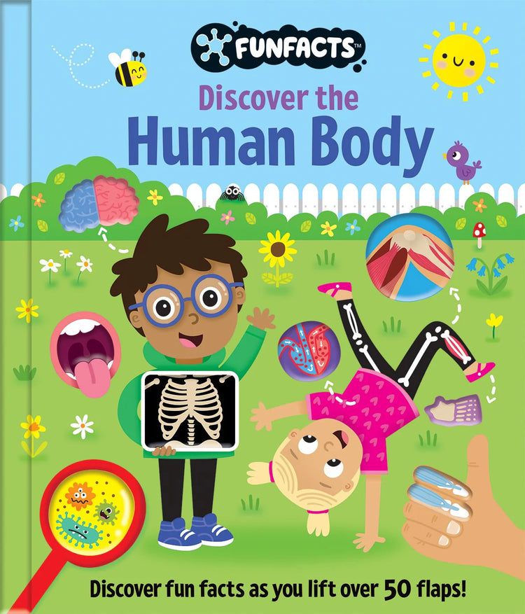 FunFacts - Lift the Flap Board Book -Discover the Human Body