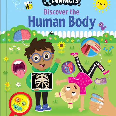 FunFacts - Lift the Flap Board Book -Discover the Human Body