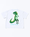 Walnut Felix Tee - Rainbow Dino