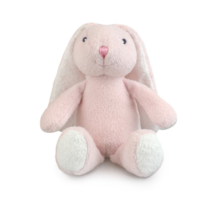 Frankie & Friends Bunny Rattle - Pink 20cm