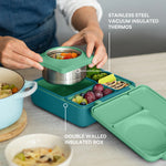 OmieBox Hot & Cold Bento Box - Meadow