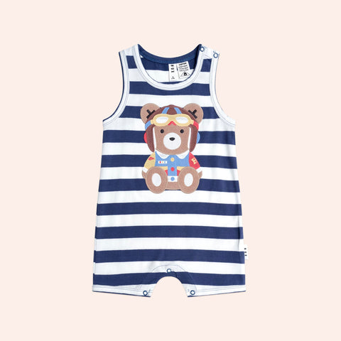 Huxbaby Pilot Huxbear Romper