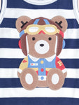 Huxbaby Pilot Huxbear Romper