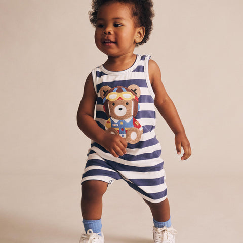 Huxbaby Pilot Huxbear Romper