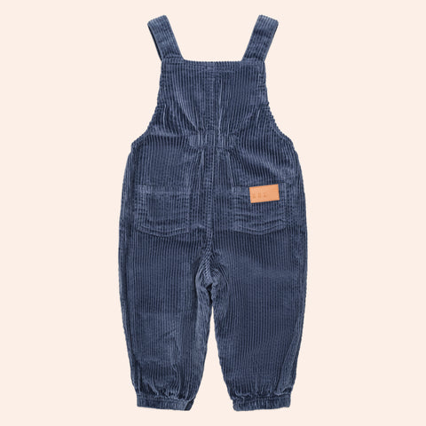 Huxbaby MIDNIGHT CORD OVERALLS