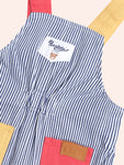 Huxbaby Classic Stripe Short Overalls