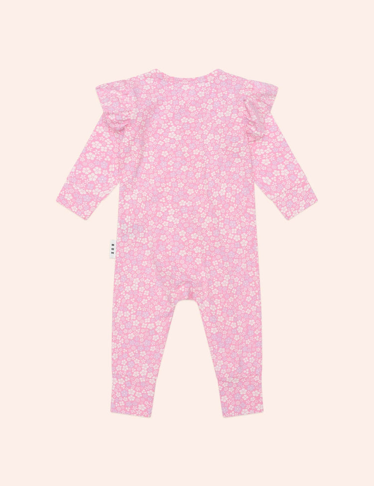 Huxbaby Ditsy Floral Frill Romper