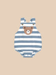 Huxbaby HUXBEAR STRIPE ONESIE