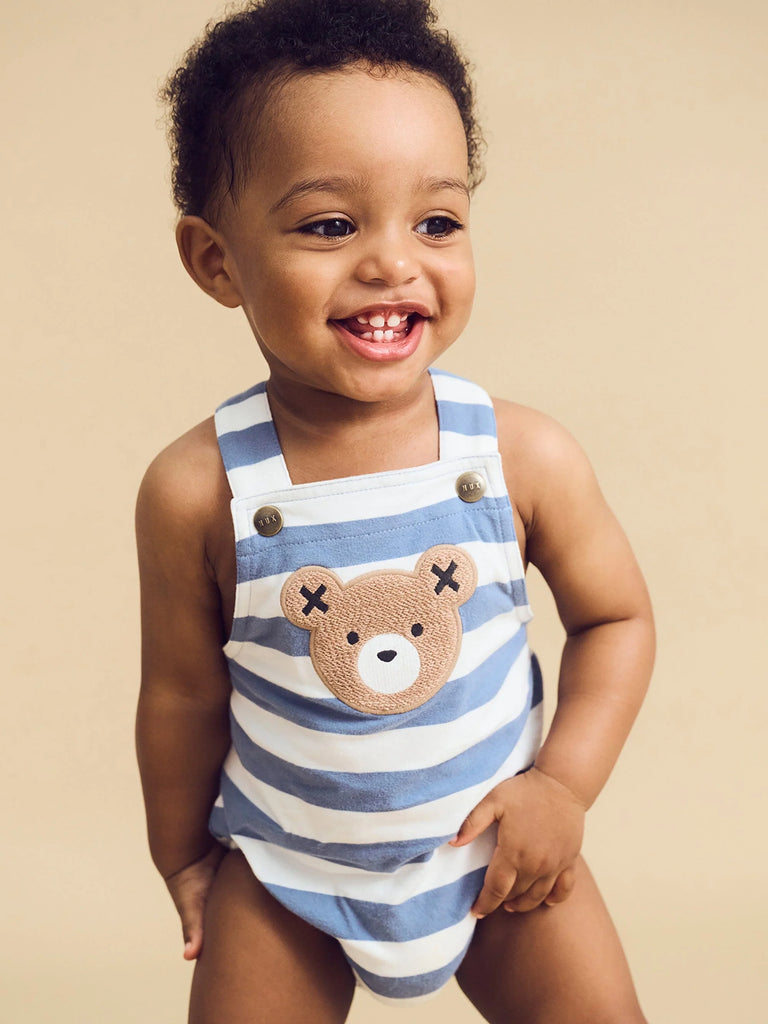 Huxbaby HUXBEAR STRIPE ONESIE