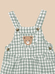 Huxbaby HUXBEAR CHECK SHORT OVERALL