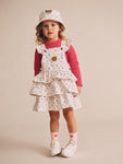 Huxbaby Hux Heart Cake  Pinafore Dress
