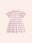 Huxbaby Hux Strawberry Stripe Puff Sleeve Dress