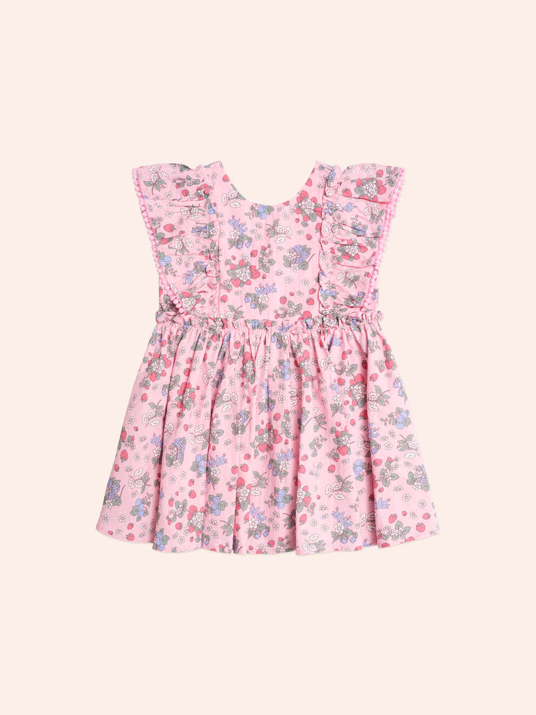Huxbaby Hux Strawberry Garden Sunday Best Dress