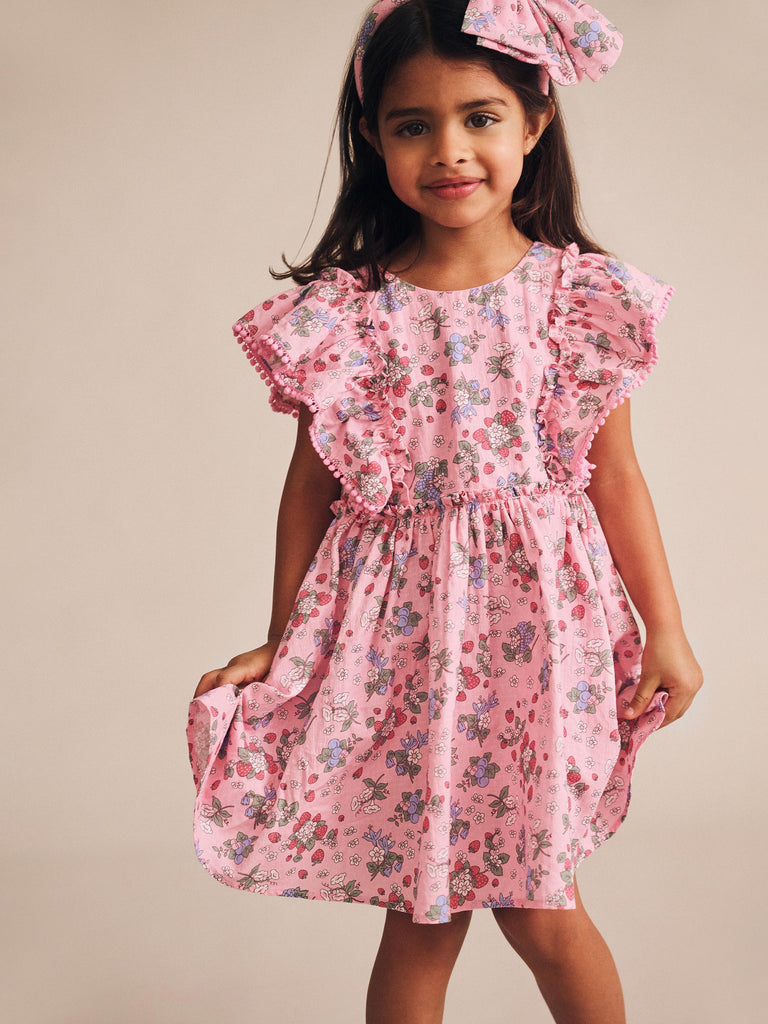 Huxbaby Hux Strawberry Garden Sunday Best Dress