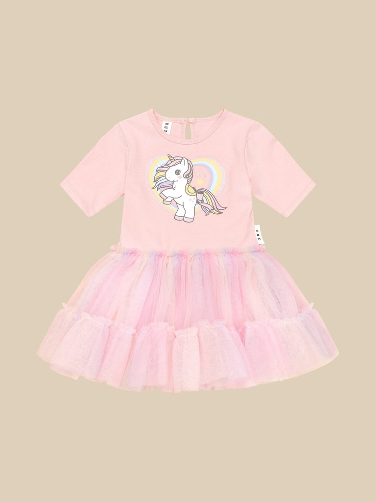 Huxbaby RAINBOW UNICORN BALLET DRESS