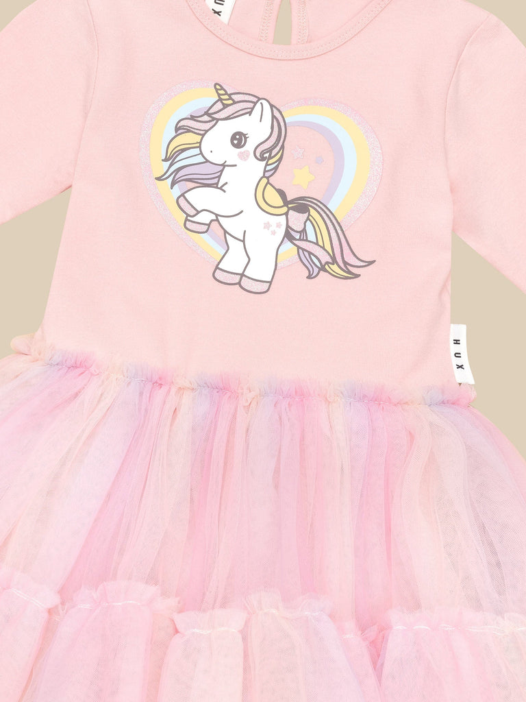 Huxbaby RAINBOW UNICORN BALLET DRESS