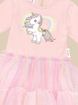 Huxbaby RAINBOW UNICORN BALLET DRESS