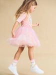 Huxbaby RAINBOW UNICORN BALLET DRESS