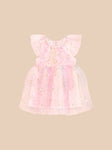 Huxbaby STARRY RAINBOW FRILL TULLE DRESS