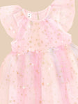 Huxbaby STARRY RAINBOW FRILL TULLE DRESS