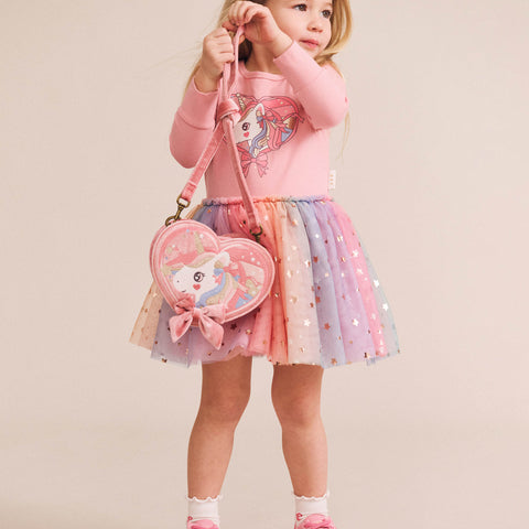 Huxbaby WHIMSICAL UNICORN TULLE BALLET DRESS