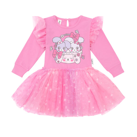 Huxbaby BUNNY BASKET BALLET DRESS