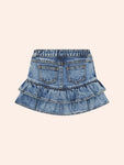 Huxbaby DREAMY DENIM TIRERED SKIRT