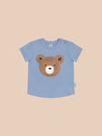 Huxbaby FURRY HUX T-SHIRT CORNFLOWER