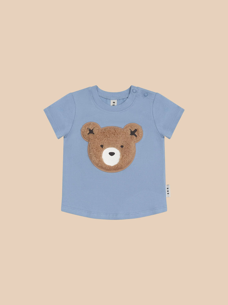 Huxbaby FURRY HUX T-SHIRT CORNFLOWER