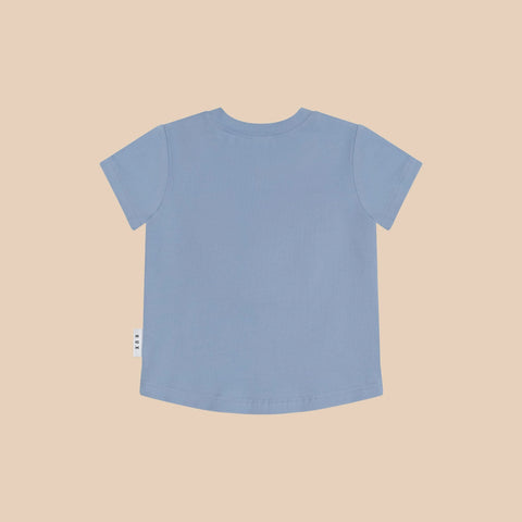 Huxbaby FURRY HUX T-SHIRT CORNFLOWER