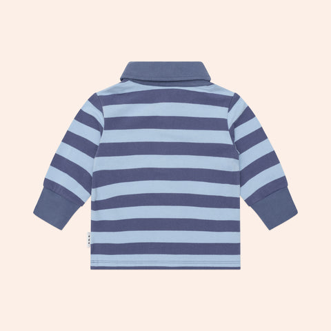 Huxbaby PEEPING HUX  BLUE STRIPE POLO