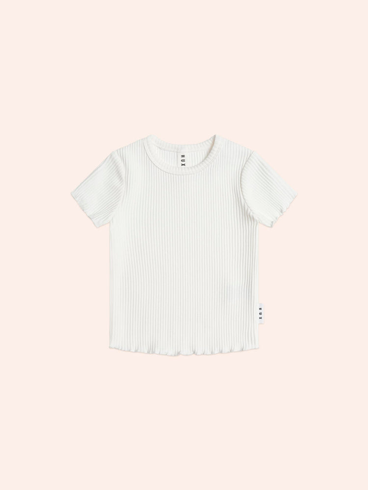 Huxbaby Almond Milk Rib Tee