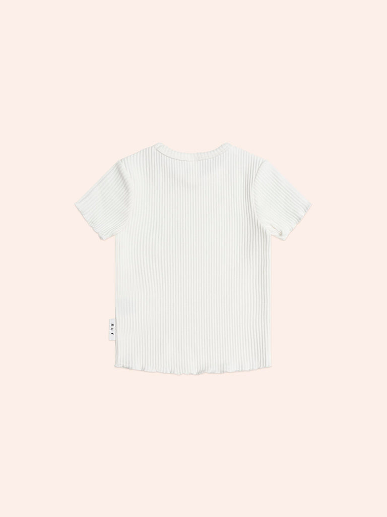 Huxbaby  Almond Milk Rib  Tee