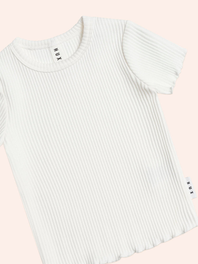 Huxbaby Almond Milk Rib Tee