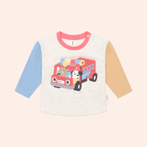 Huxbaby FIRETRUCK HUX TOP