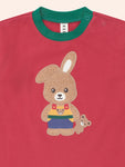 Huxbaby COLOUR BLOCK BUNNY TOP