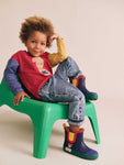 Huxbaby COLOUR BLOCK BUNNY TOP
