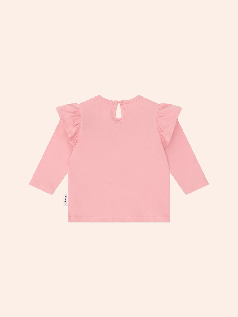 Huxbaby WHIMSICAL UNICORN FRILL TOP